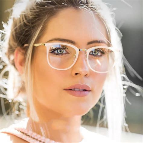Retro Fashion Optical Clear Lens Designer Eyeglasses Glasses T H E F I T In 2019 Womens