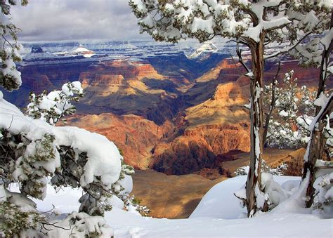 Grand Canyon Winter Snow Pictures