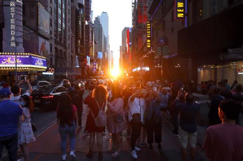 Memorial Day Manhattanhenge To Light Up New York City Streets