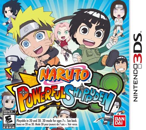 Namco Bandai Games Naruto Powerful Shippuden Nintendo 3ds