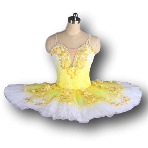 Yellow Flower Ballet Tutu Twirling Ballerinas Ballet Tutu Tutu