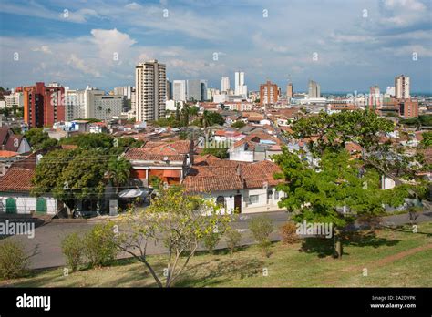 The City Of Cali And The Barrio Neighbourhood Of San Antonio In