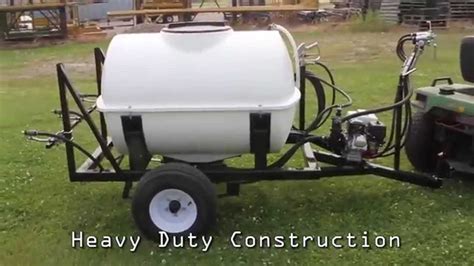 My cheap diy boom sprayer mytractorforum the. Pull Type Sprayer - 160 Gallon - Boomless - Manual Control - River Bend Industries - YouTube