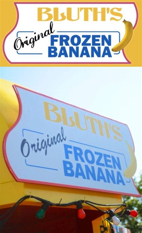 Whered You Get That Frozen Banana Bluths Banana Stand At The Grove