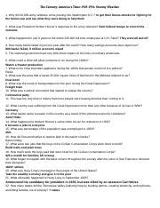 The Century America S Time Stormy Weather Worksheet Answers