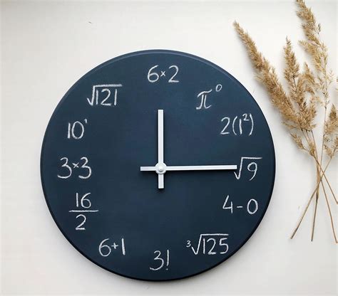 Math Clocks Clock Math Clock Wall Clock