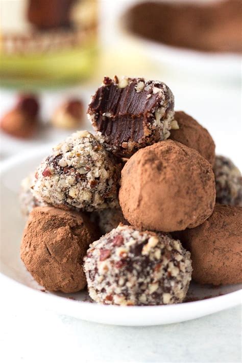 Chocolate Hazelnut Rum Truffles Gluten Free Hot Pan Kitchen