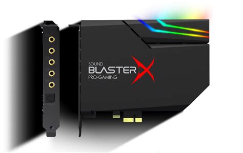 Sound Blasterx Ae 5 Pcie Gaming Sound Card And Dac Creative Labs Pan