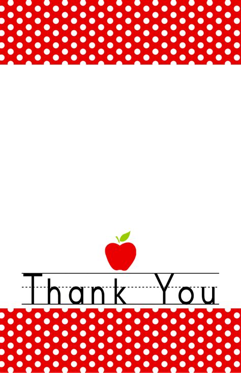 Free Teacher Appreciation Printable