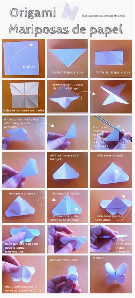 Mariposas De Papel Origami Butterfly Diy Crafts Videos Paper Crafts