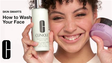 How To Wash Your Face Double Cleansing Skin Smarts Clinique
