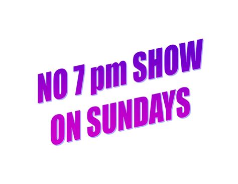 No 7 Pm Show On Sunday Orpheum Theatre Conrad Montana