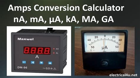 Amp Conversion Chart