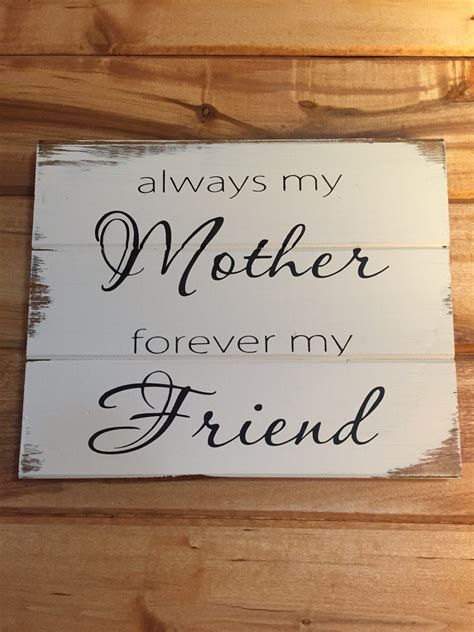 T For Mom Always My Mother Forever My Friend 13w X Etsy