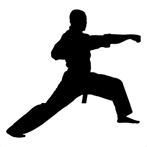 Karate Kick Transparent Image Taekwondo Cake Topper Free