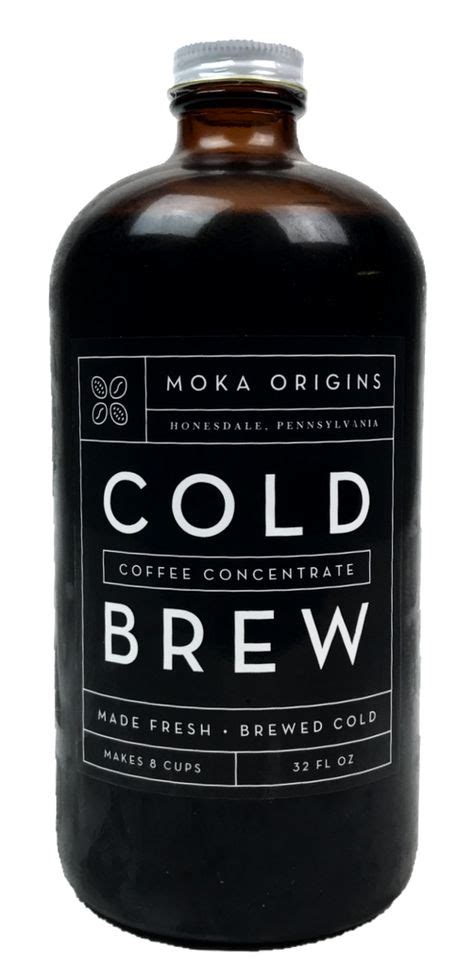 Cold Brew 32 Oz Bottle Cold Brew Brewing Coffee Packaging