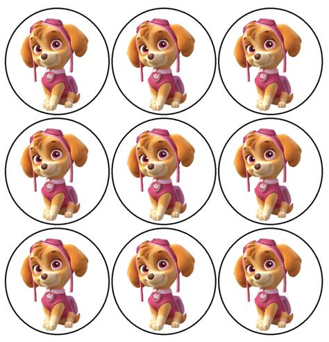 Printable Paw Patrol Skye