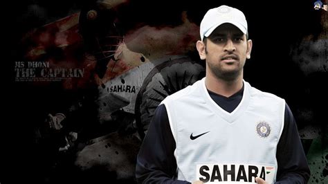 Ms Dhoni With Sports Dress And Cap Hd Dhoni Wallpapers Hd Wallpapers
