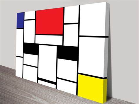 Piet Mondrian Modern Art Canvas Wall Art Pictures Online Sydney Australia