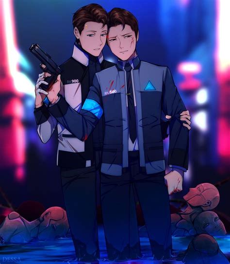 Rk900 And Rk800 Connor Rk1700 Detroit Become Human Акира