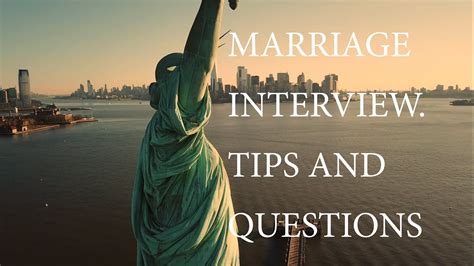 This is a process for the uscis officer to verify the information you have provided. Marriage green card interview. Tips and questions. - YouTube