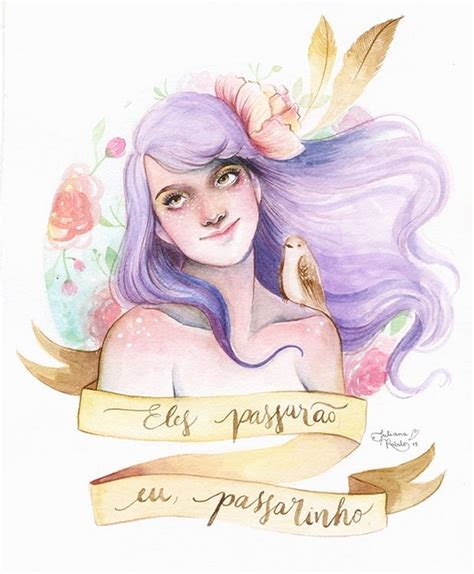Juliana Rabelo Cria Ilustrações Em Aquarela Que Transbordam