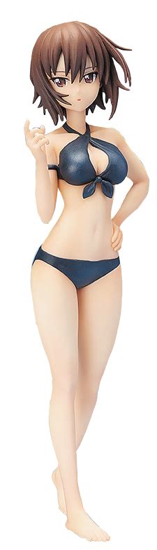 dec168057 girls und panzer maho nishizumi 1 12 pvc fig swimsuit ver c previews world