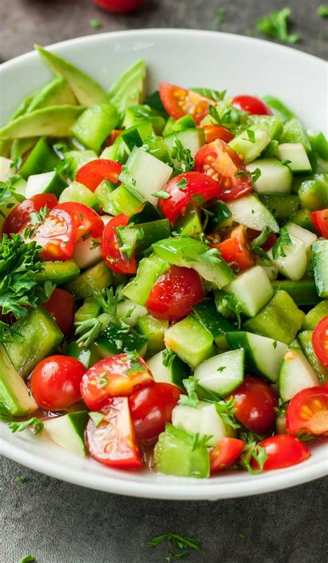 Tomato Cucumber Salad Recipe Peas And Crayons