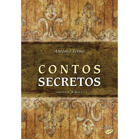 Contos Secretos António Telmo Livro Zéfiro A Brisa Do Ocidente Editora