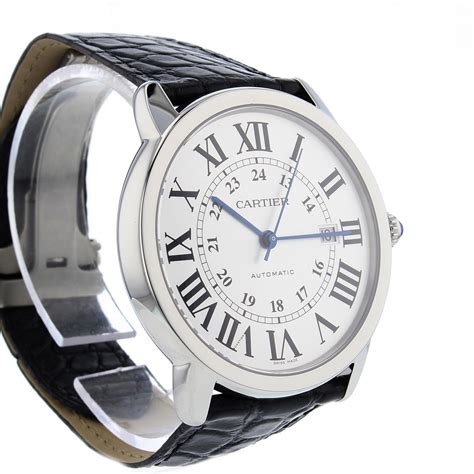 Cartier W6701010 Ronde Solo Stainless Steel Automatic Silver Dial Mens