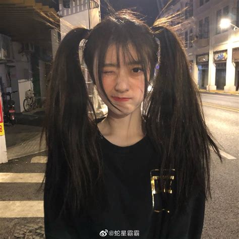 Ulzzang Korean Girl Asian Girl Pigtail Hairstyles Cute Hairstyles