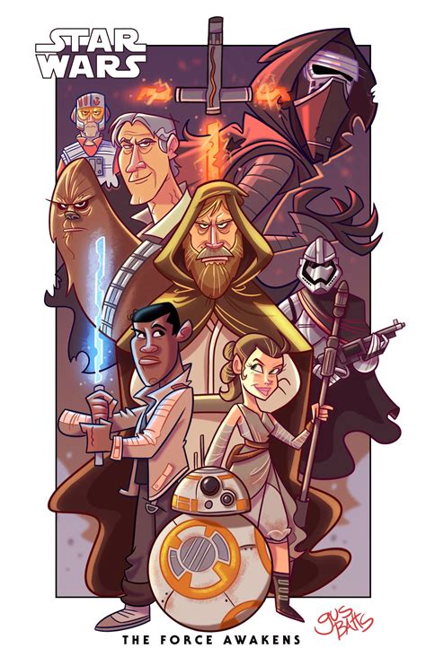 Gustavo Battiston Star Wars Art Star Wars Fan Art Star Wars Cartoon
