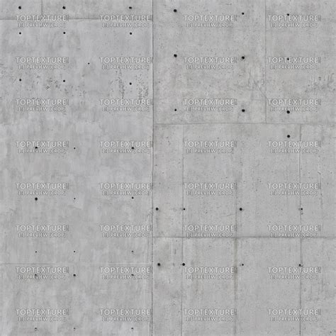 Panel Like Rectangular Concrete Wall Shapes Top Texture