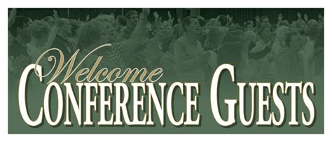 Conference Welcome Banner By Seth Harbaugh At