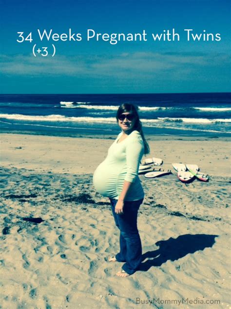 pregnancy update 34 weeks pregnant with twins