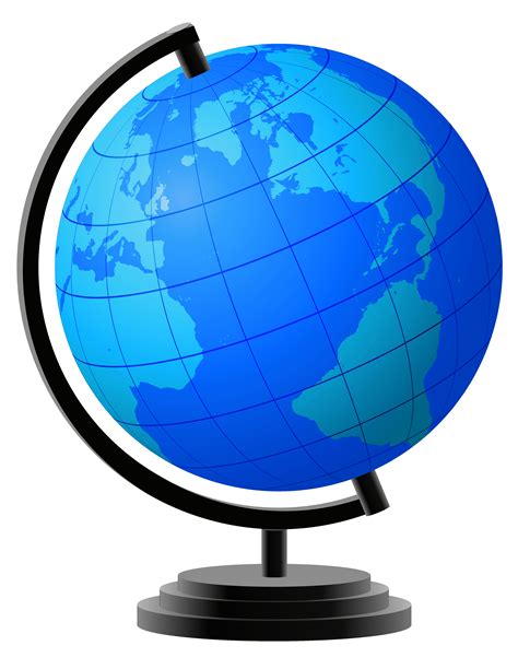 Globe Earth Clip Art Globes Png Download 36114664 Free