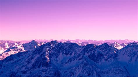 Free download latest collection of aesthetic wallpapers and backgrounds. Pink Sky Mountains 4K Wallpapers | HD Wallpapers | ID #29738