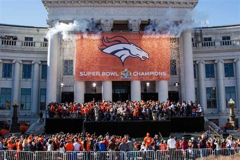 Denver Broncos Fans Celebrate Super Bowl 50 Win With Victory Parade