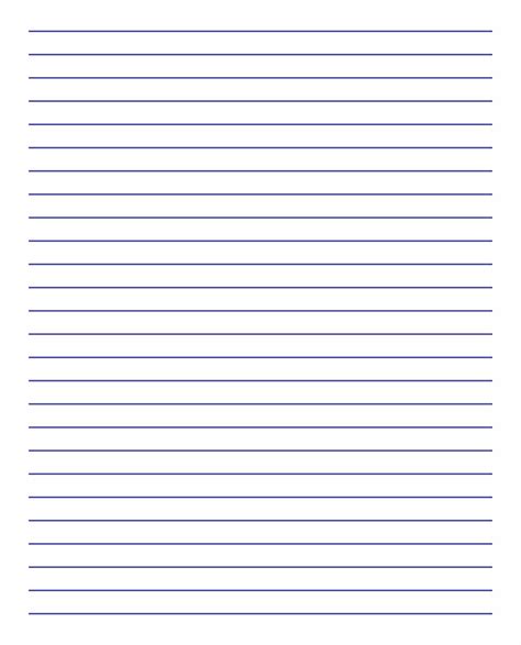 Printable Lined Paper Template Vrogue Co
