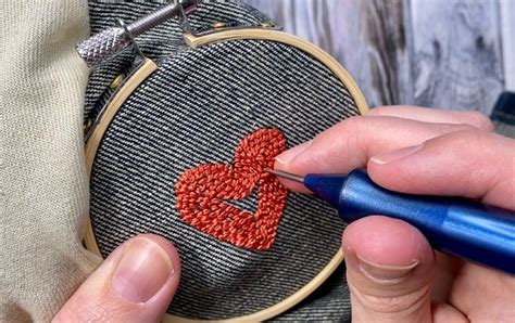 Your thoughts on cactus puns? How to Do PUNCH NEEDLE on DENIM | Tutorial + Video! in ...