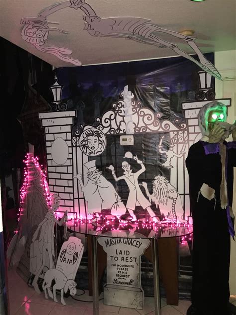 Haunted Mansion Cemetery Halloween 2015 My Own Props Haunted