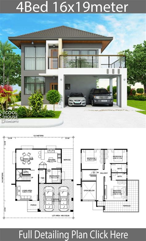 Home Design Plan X M With Bedrooms In Philippines House