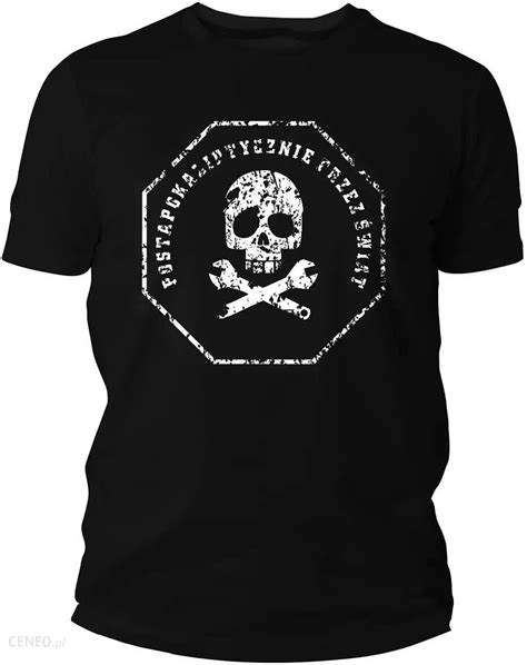 Koszulka T Shirt Tigerwood Postapokaliptycznie Czarna Ceny I Opinie Ceneopl