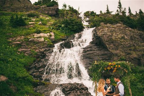 Kristin Phil Crested Butte Waterfall Elopement Lucky Penny Event