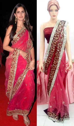 Katrina Apsara Award 2011 Pink Saree Saree Indian Wear Indian Sarees