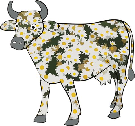 Daisy The Cow Public Domain Vectors