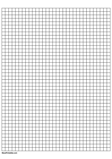 Printable Grid Paper 1 4 Inch