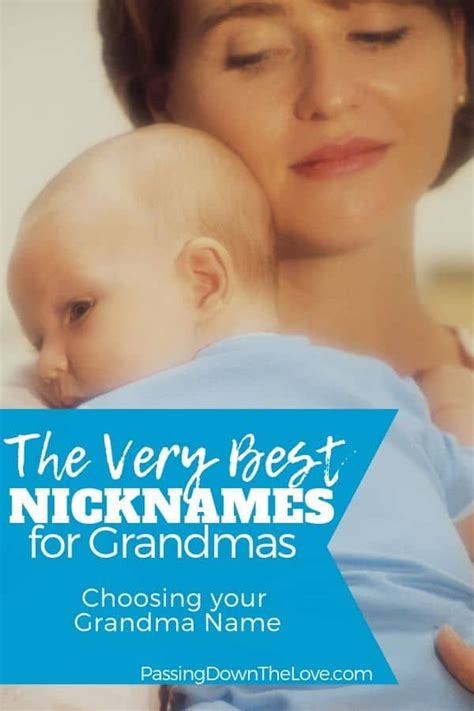 What Will They Call You Grandma Nicknames For Grandma Cute Grandma Names Different Names