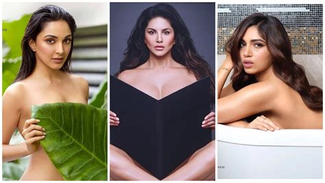 Fashion News Kiara Advani Sunny Leone Bhumi Pednekar Go Topless On