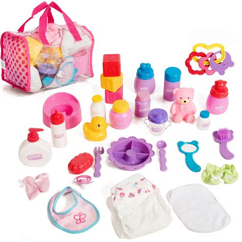 Mommy Me Baby Doll Care Set With 30 Accessories In Bag 93905632100 Ebay